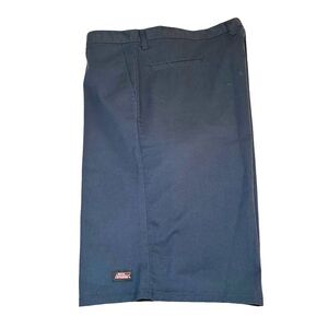 Dickies Shorts Twill Chino Workwear Shorts Men Size 44 Blue Y2K Cellphone Pocket